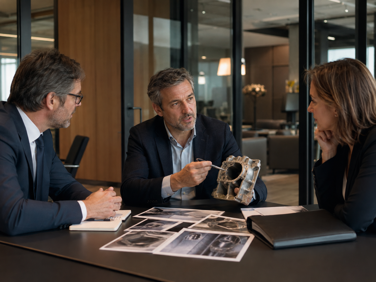 Expert Filab Genium en réunion d'expertise technique